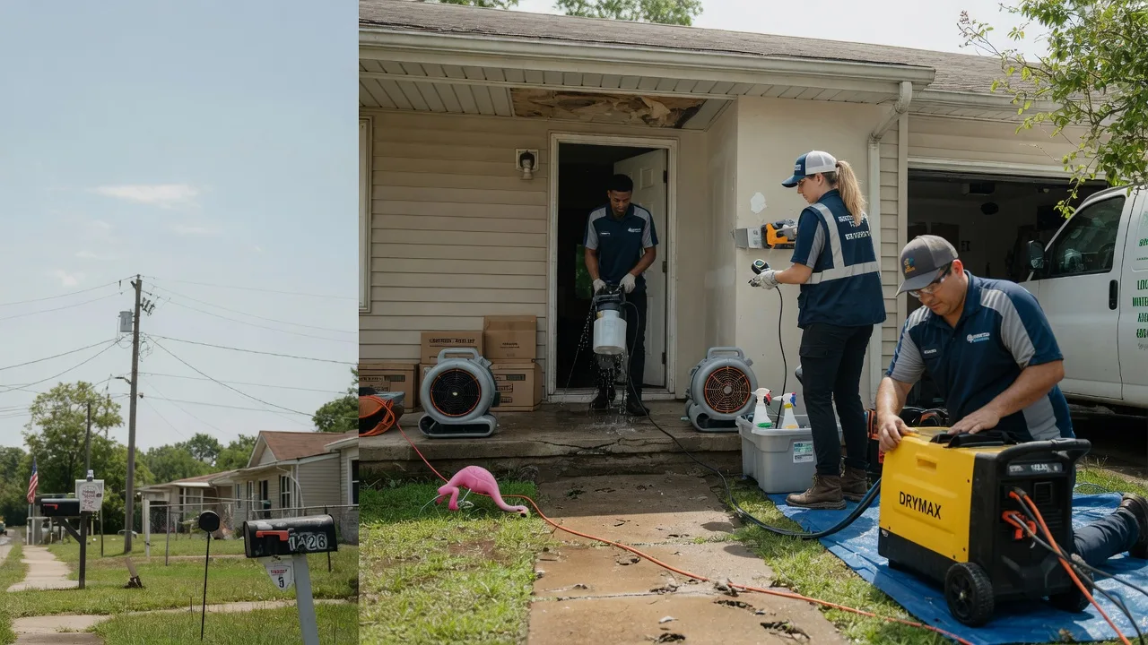 Storm Damage Water Removal in Lyons, TX near me